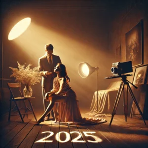 A sophisticated and artistic representation of intimate photography in 2025, symbolizing its rising acceptance and breaking societal stigma.