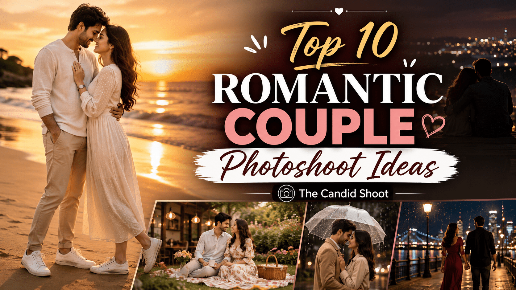Romantic Couple Photoshoot Ideas