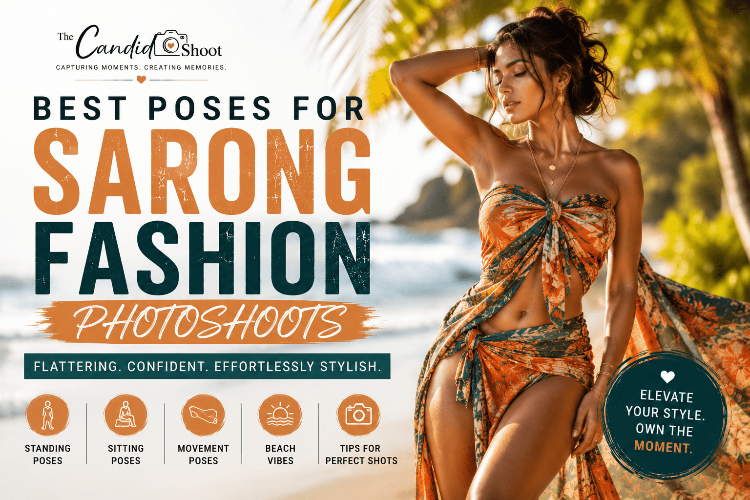 40 Gorgeous Sarong Poses For Fashion Photoshoot