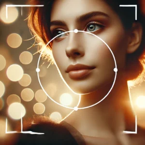 A visually appealing thumbnail featuring a close-up portrait of a person with a beautiful bokeh effect in the background, showcasing soft, out-of-focus.
