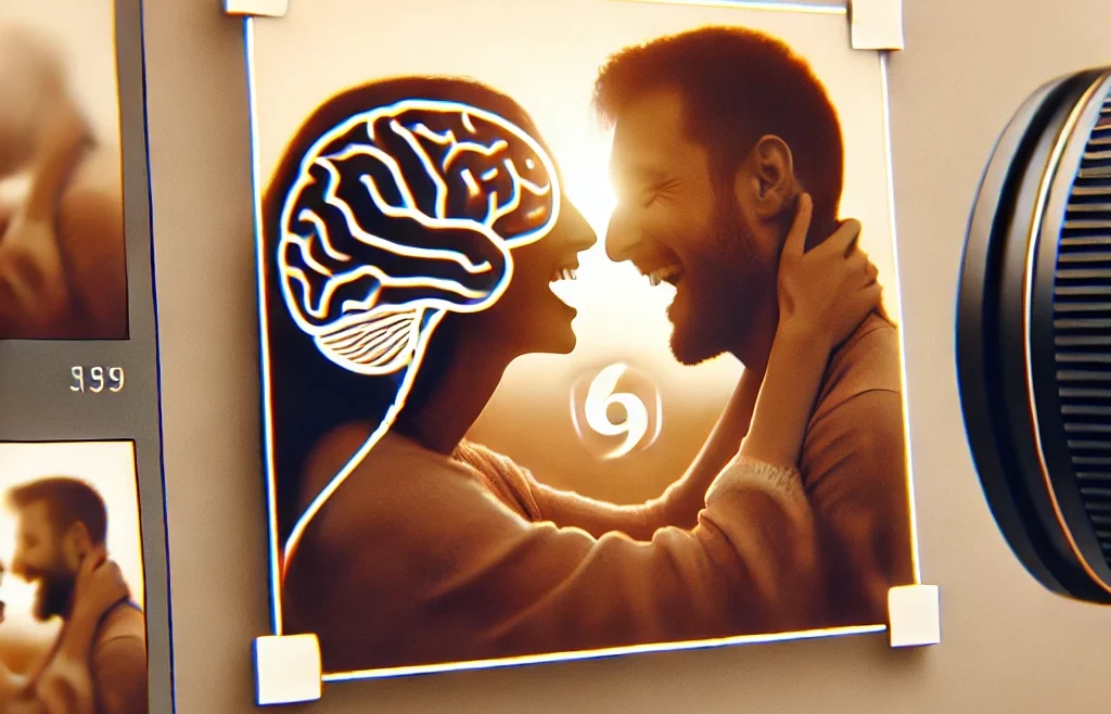 A visually engaging thumbnail featuring an artistic representation of the psychology behind candid photography.