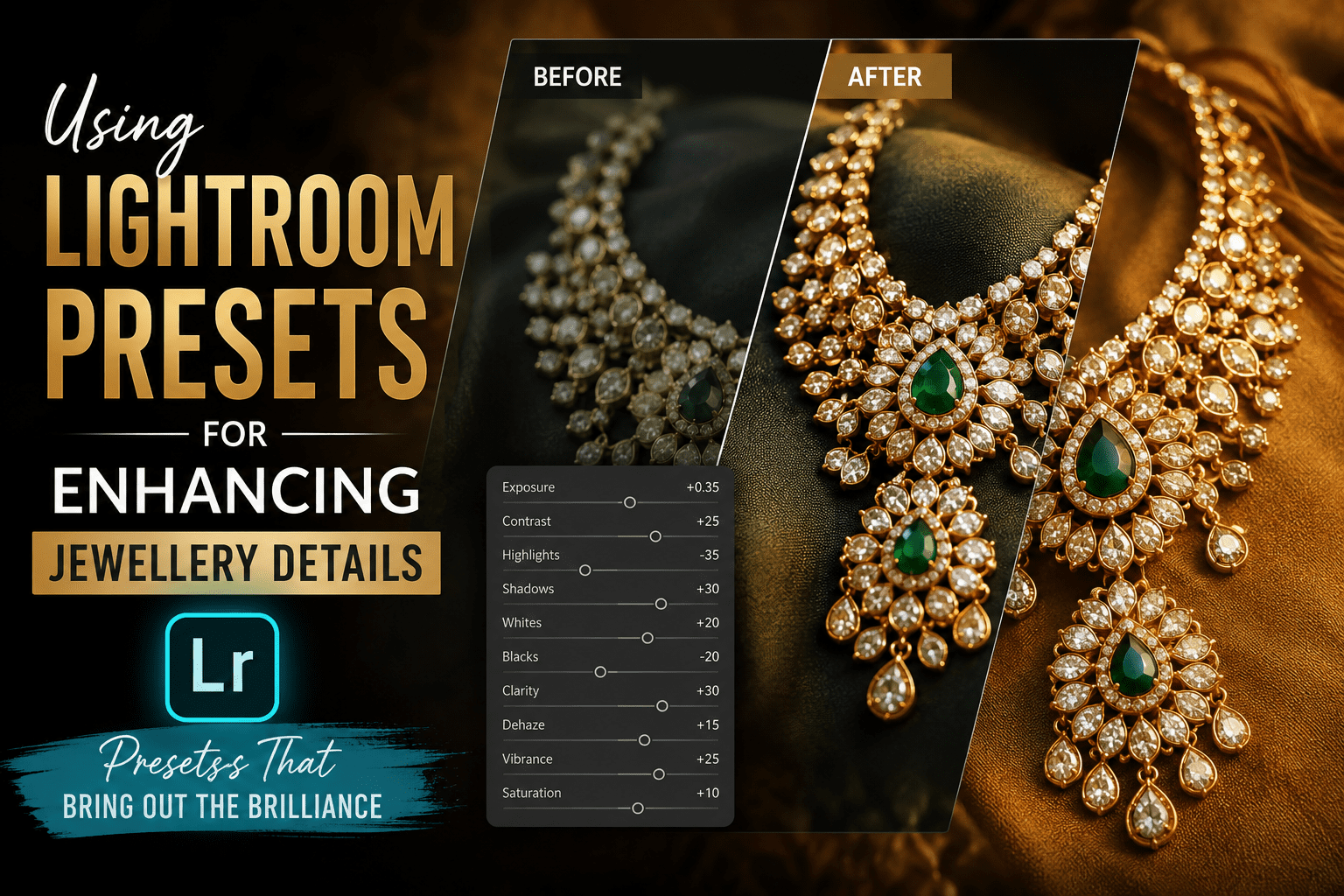 11 Powerful Lightroom Presets for Jewelry Photography That Enhance Every Detail