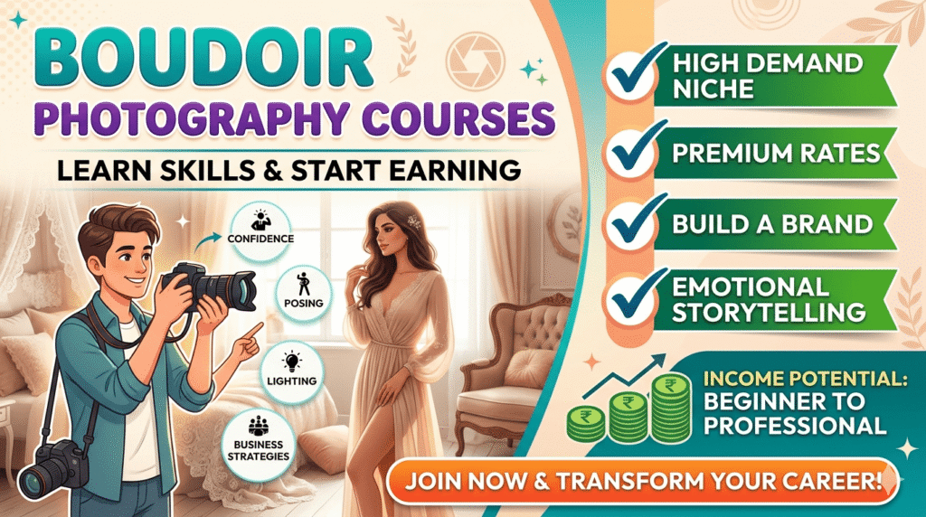 Boudoir Photography Courses Learn Photography & Start Earning