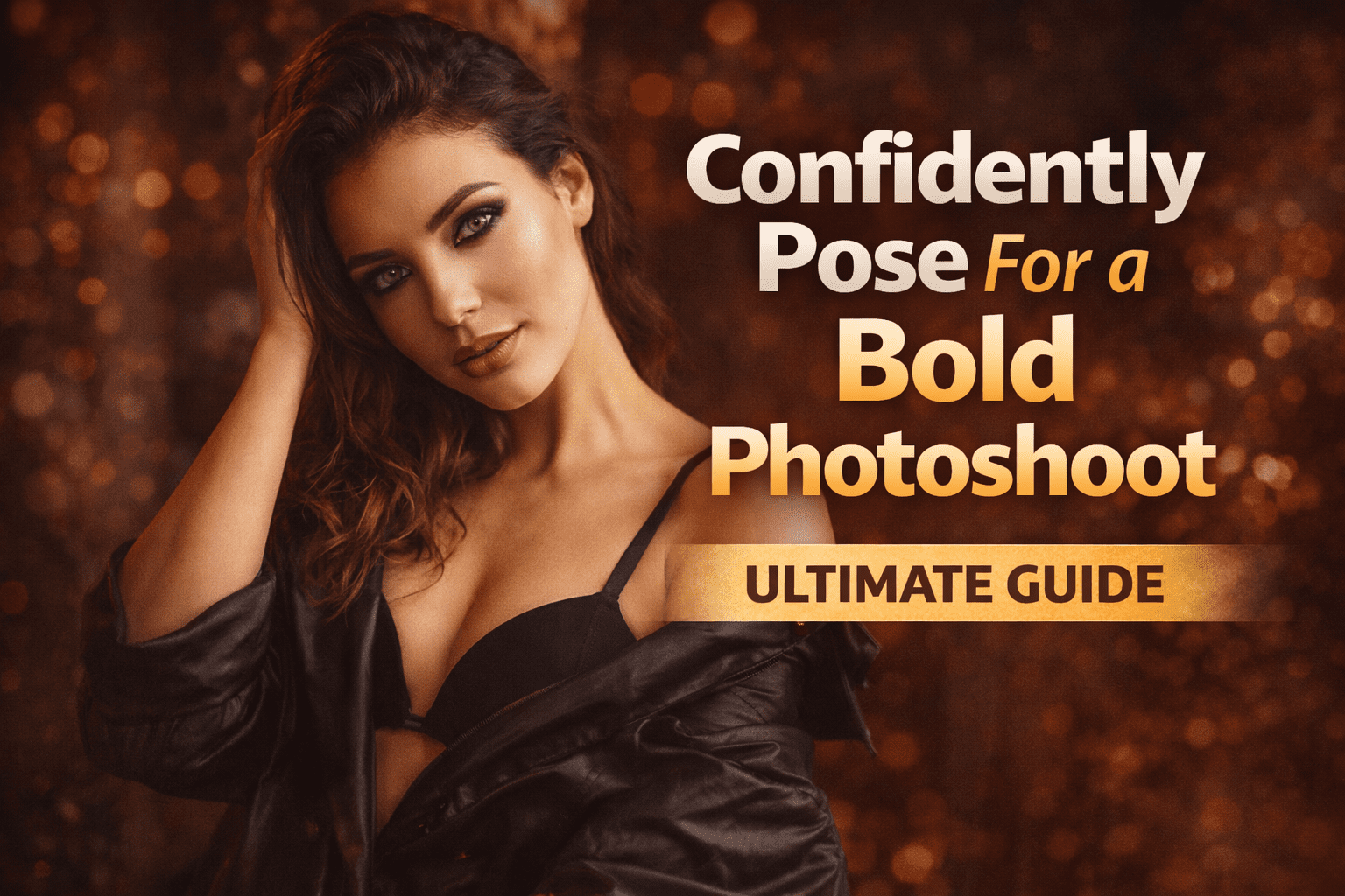 How Can I Confidently Pose for a Bold Photoshoot ?