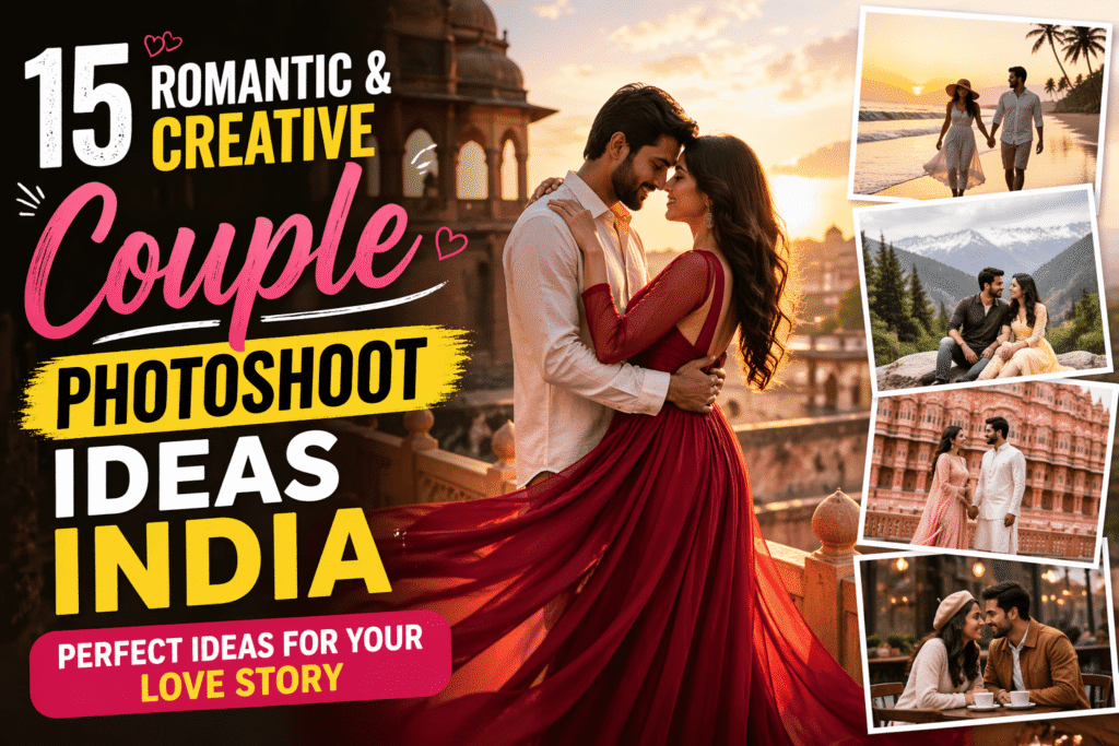 Couple Photoshoot Ideas In India