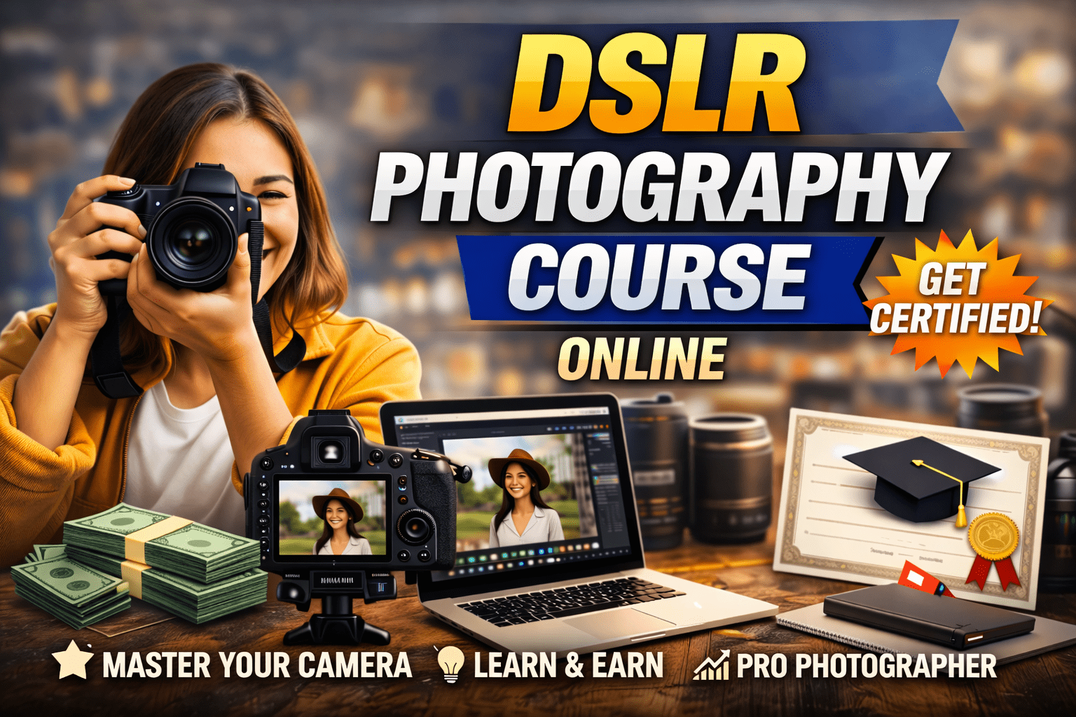DSLR photography courses