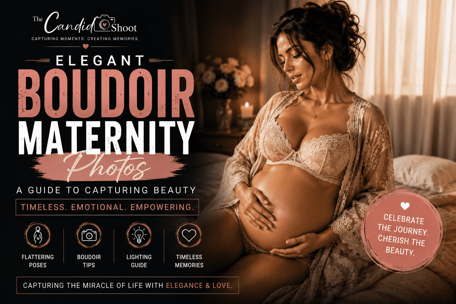 25 Boudoir Maternity Photoshoot Ideas for Confident Look
