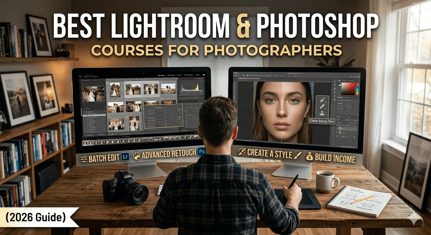 Lightroom and Photoshop courses