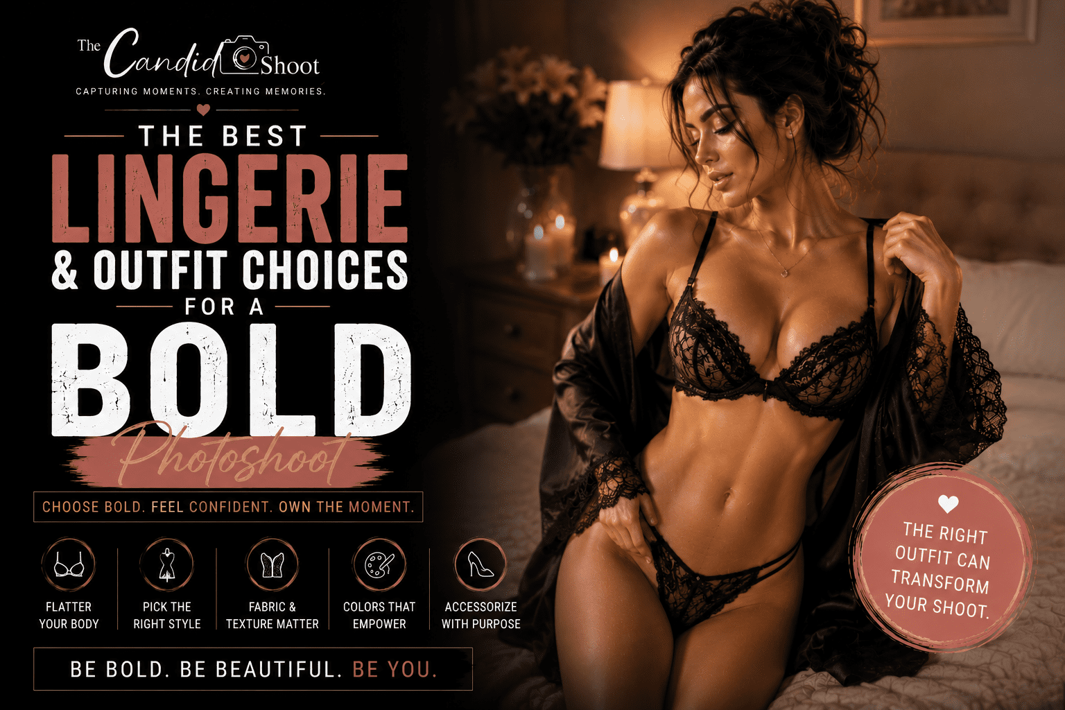 Lingerie and Outfit Ideas for a Bold Photoshoot