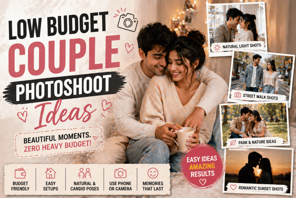 Low Budget Couple Photoshoot Ideas