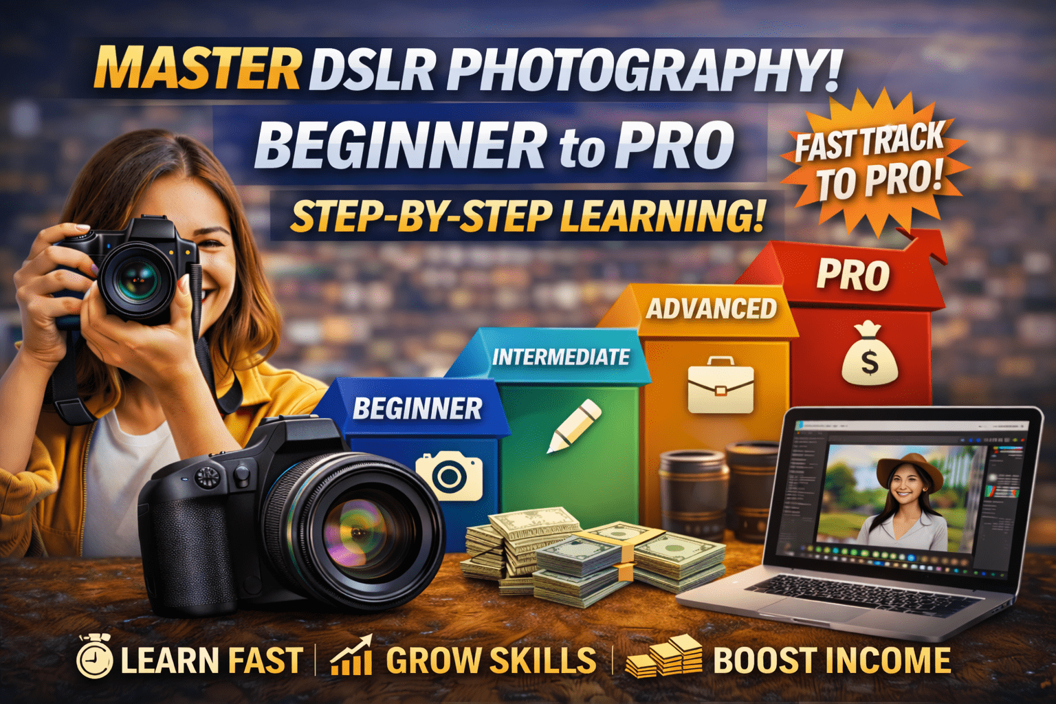Master DSLR Photography: Top Courses to Learn Camera Settings