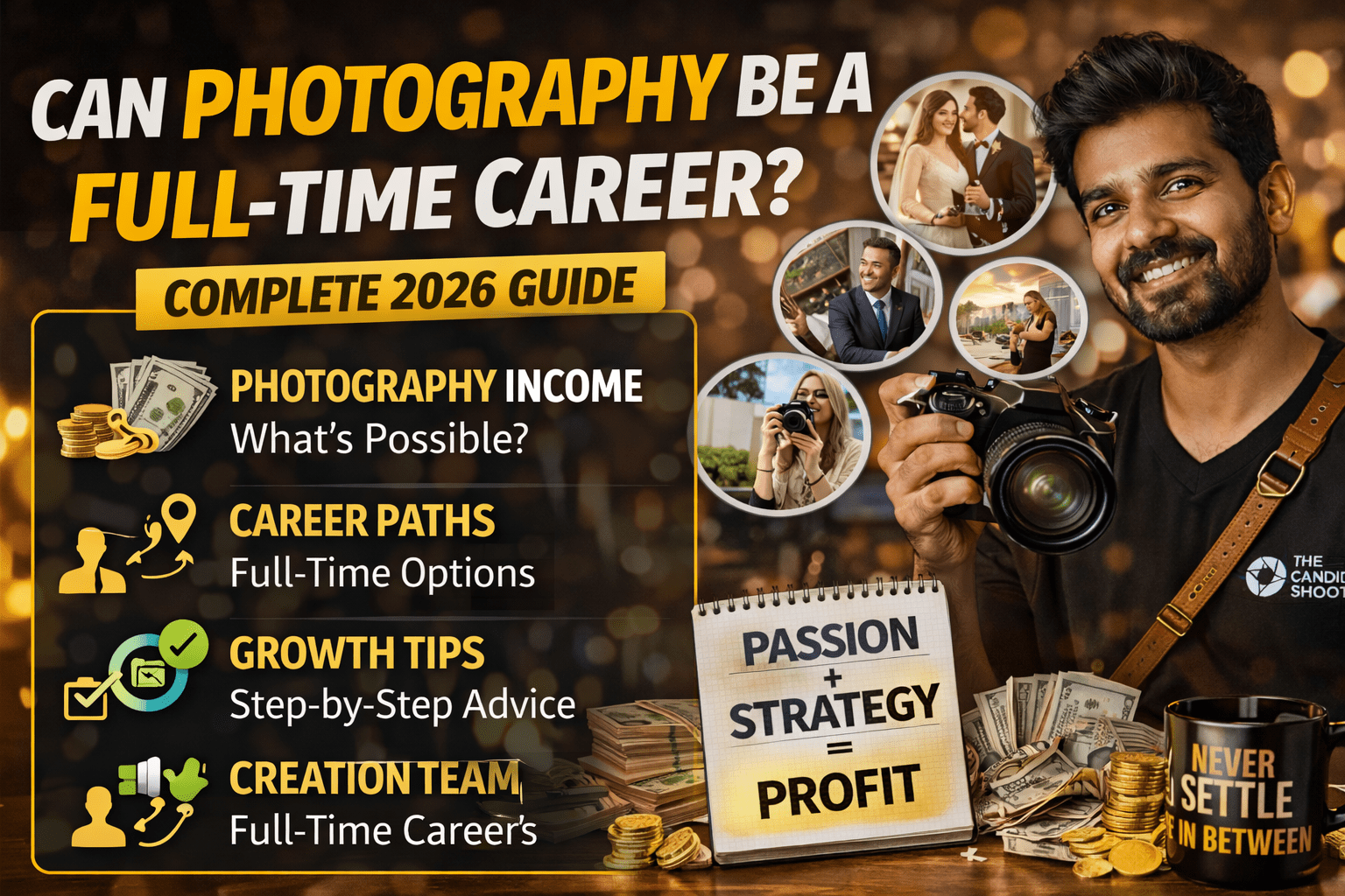 Can Photography Be a Full-Time Career ?