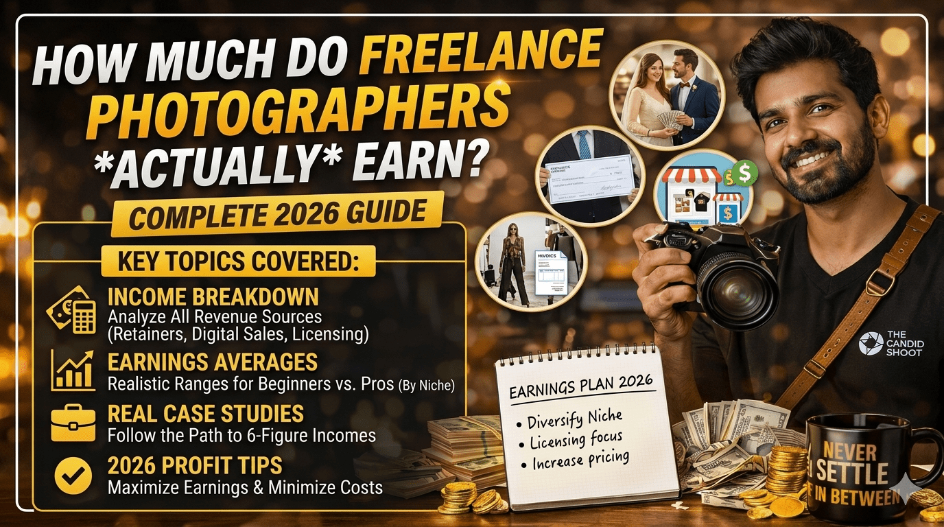 How Much Do Freelance Photographers Earn in 2026 ?