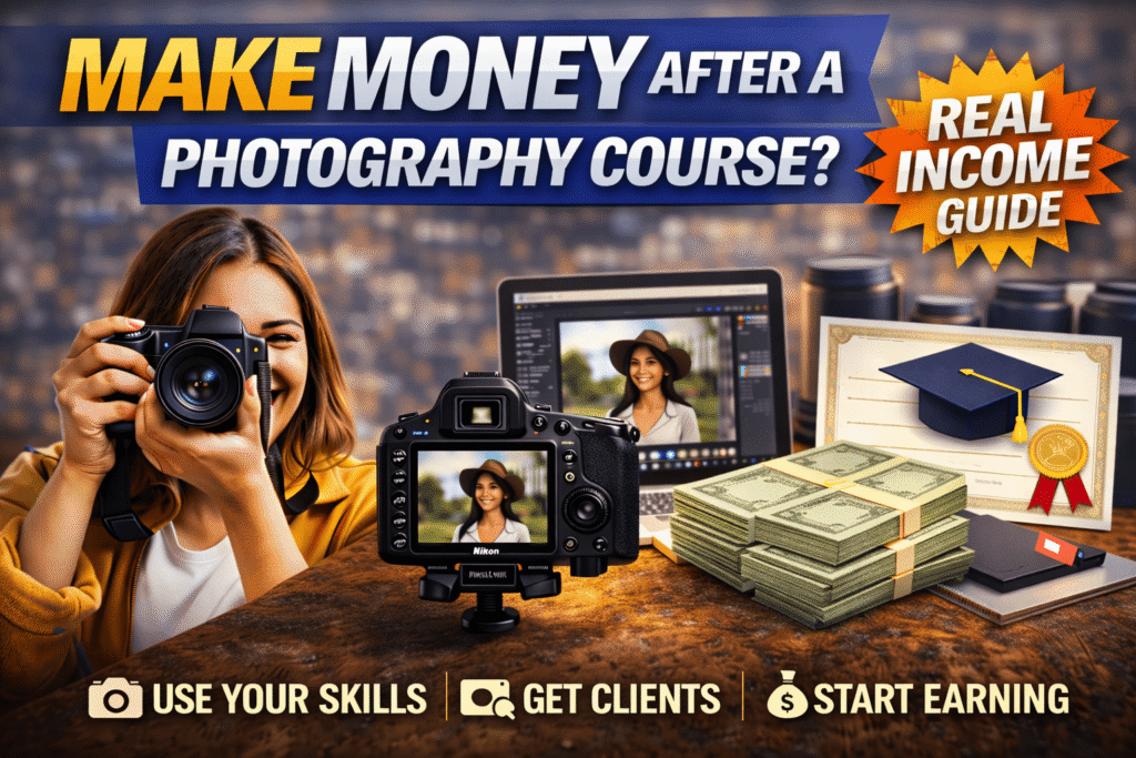 make money after photography course