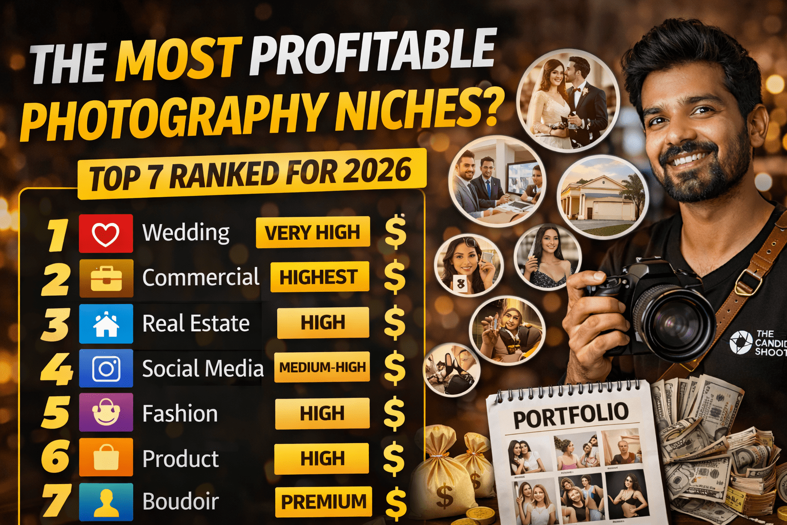 What Are the Most Profitable Photography Niches ?