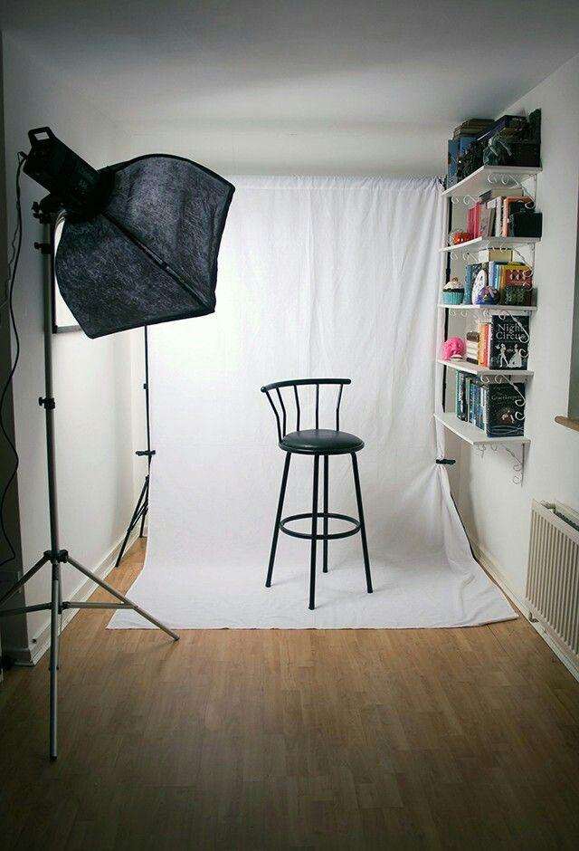 Bedsheet Background Setup - DIY Photoshoot Ideas