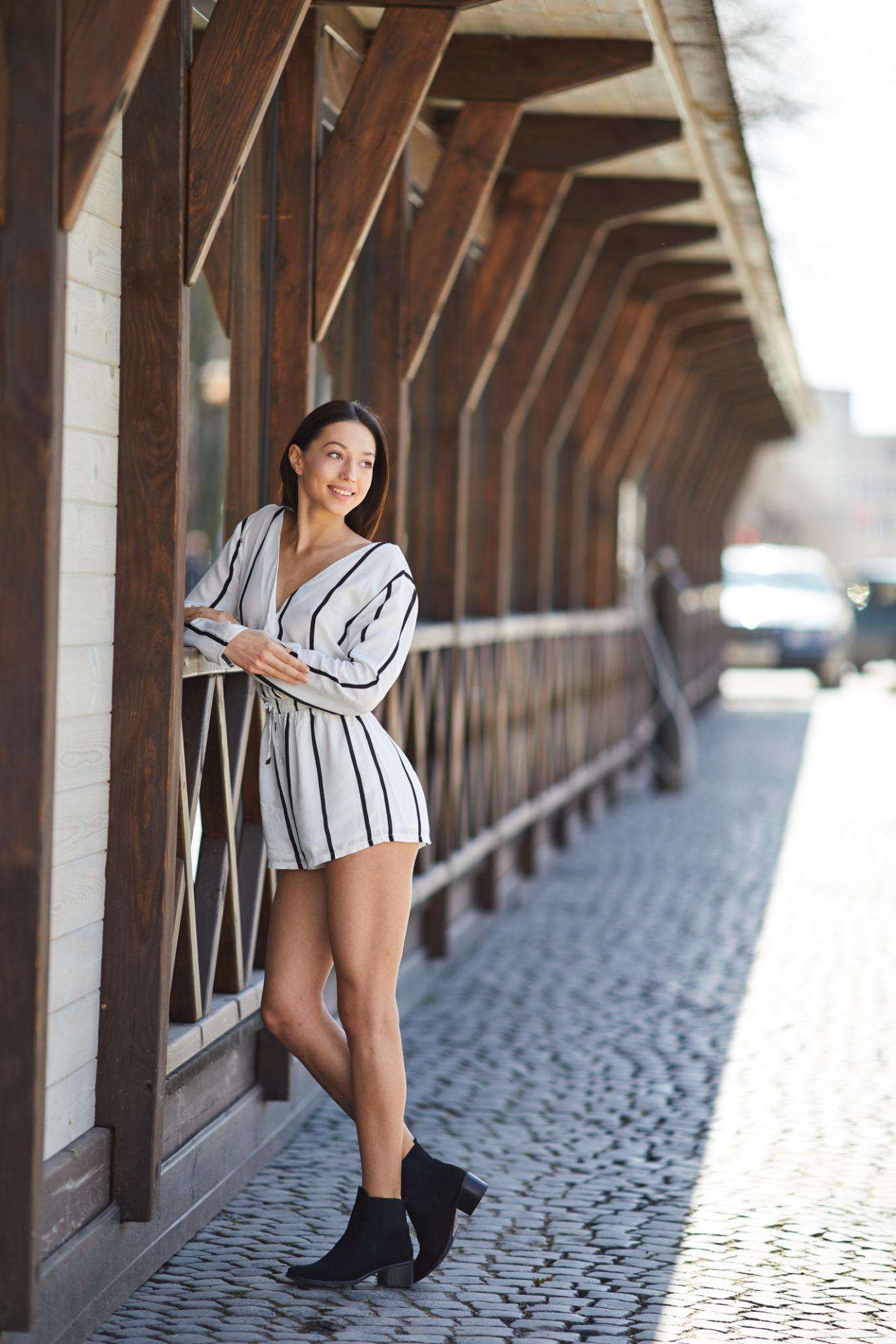 Casual Standing Pose - Instagram poses for girls