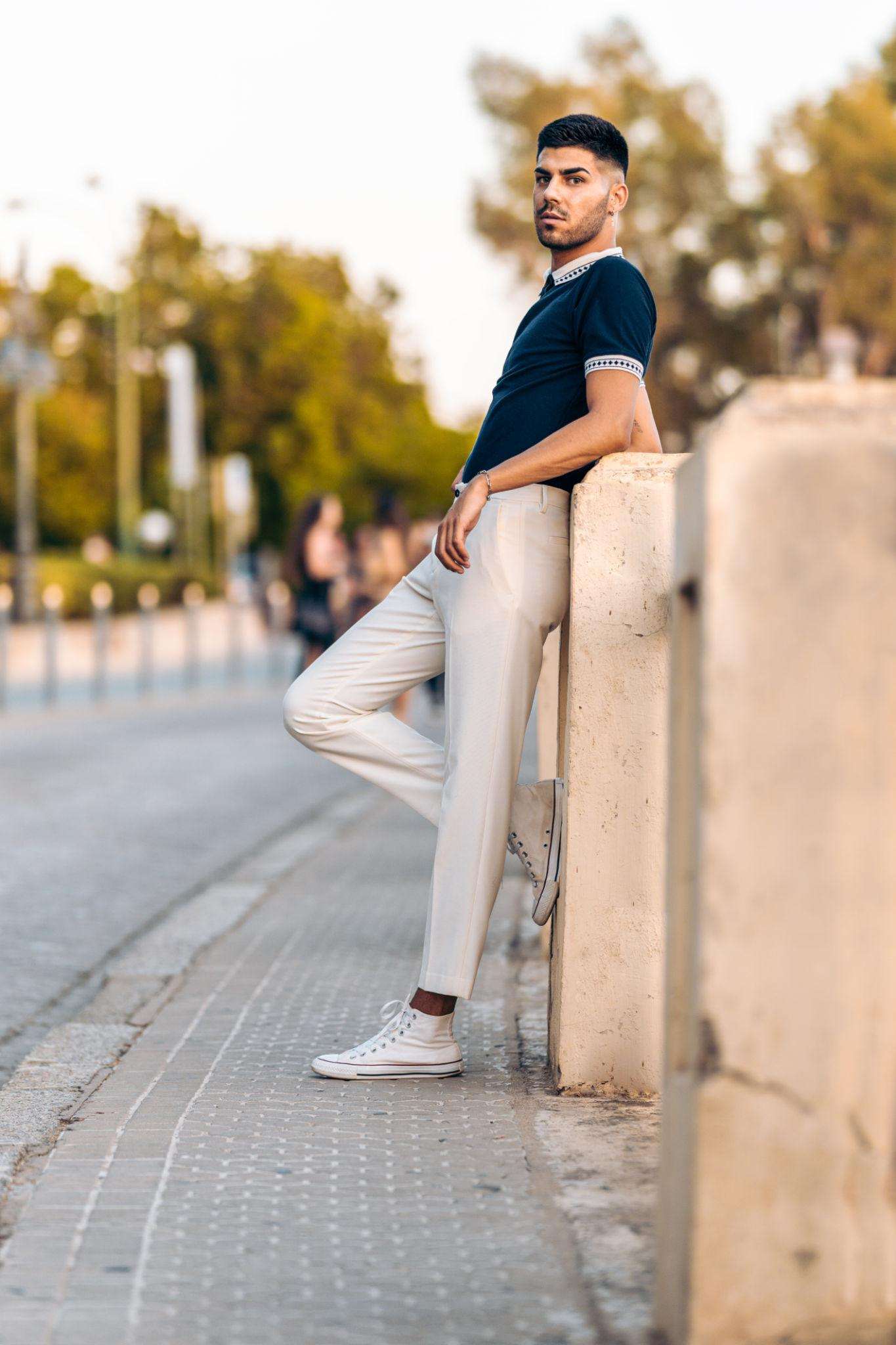 Casual Standing Poses - Instagram poses for boys