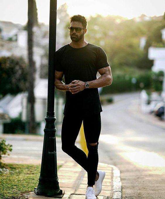 Casual Standing Poses - Instagram poses for boys