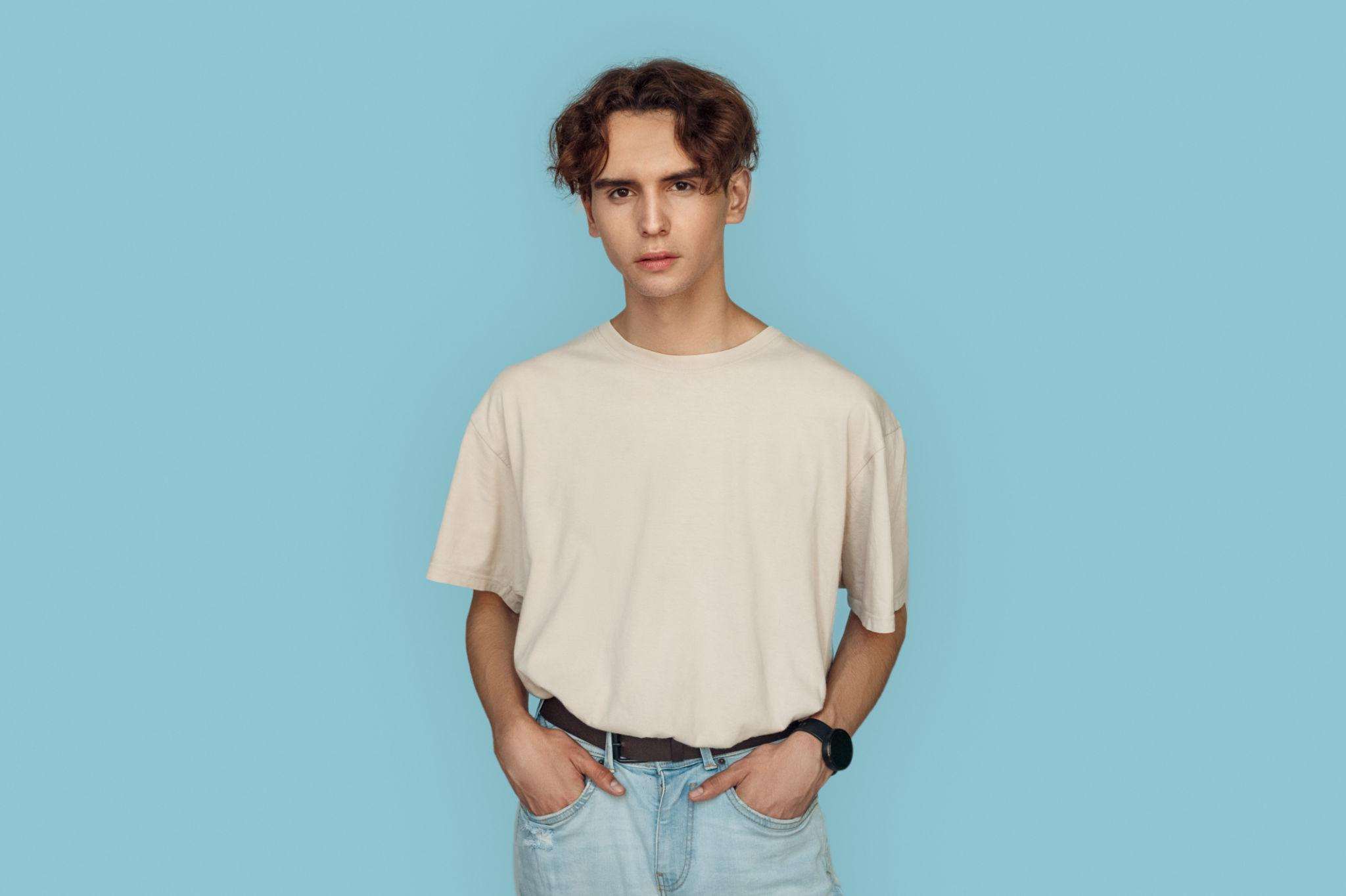 Casual Standing Poses - Instagram poses for boys