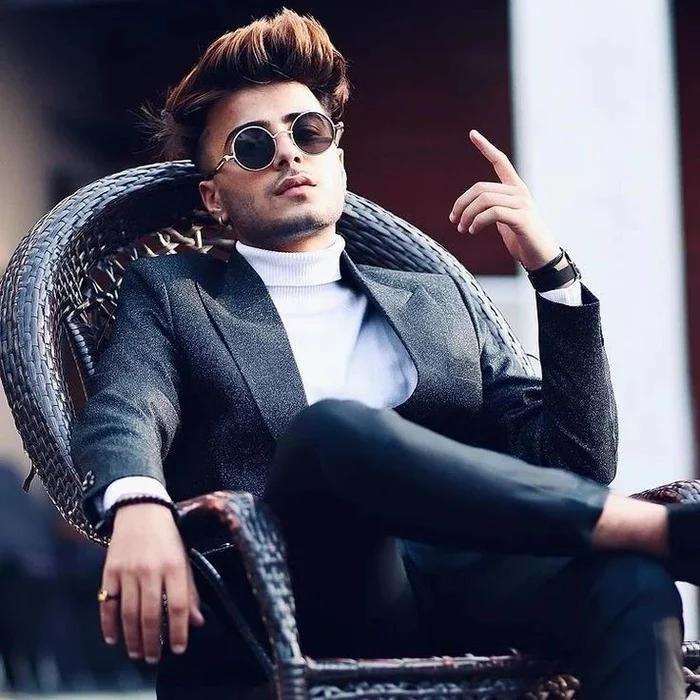 Cross-Leg Pose - Instagram poses for boys