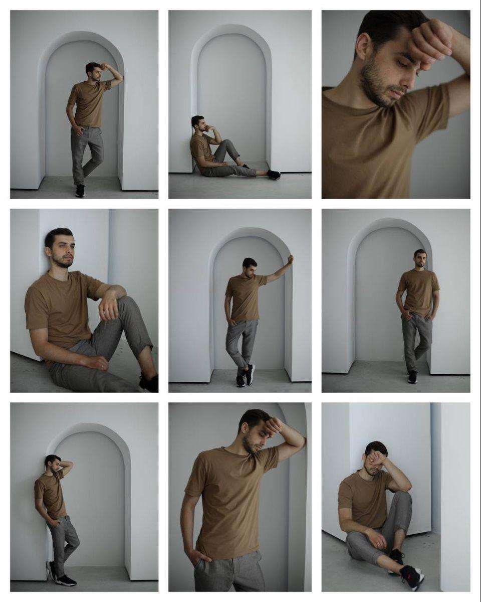 Leaning Pose - Instagram poses for boys