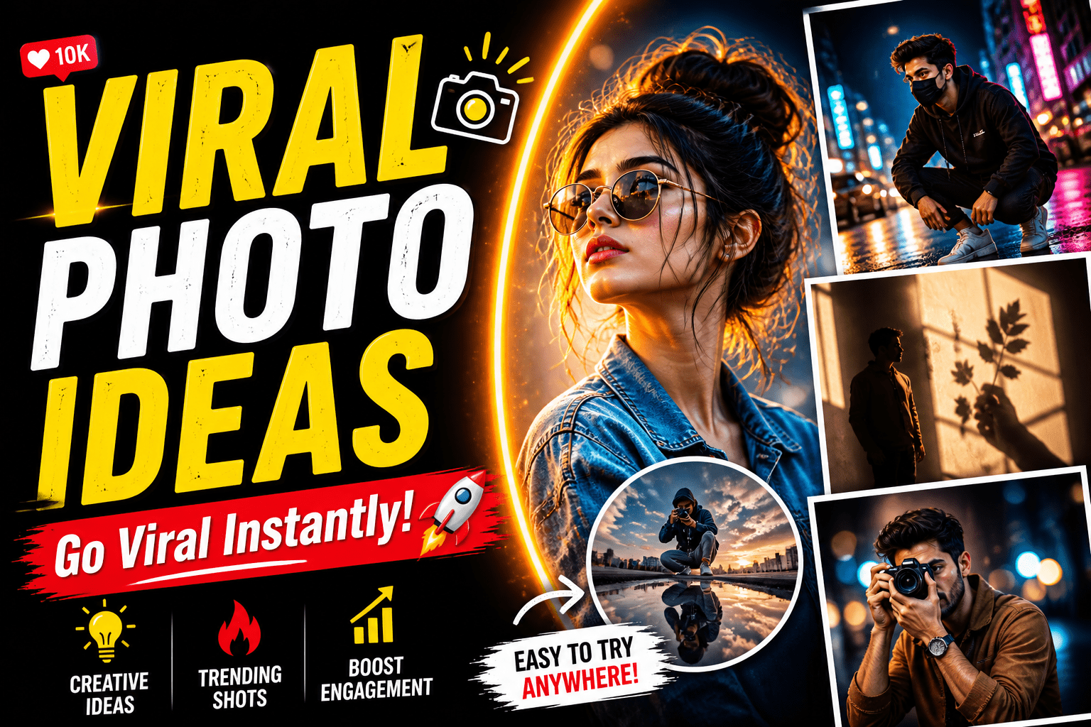 35 Viral Photography Ideas That Will Blow Up Your Feed