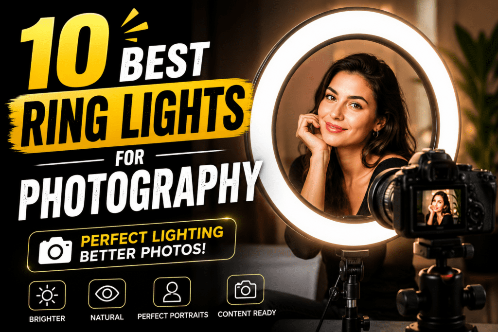 10 Best Ring Lights for Photography for Perfect Lighting - The Candid Shoot