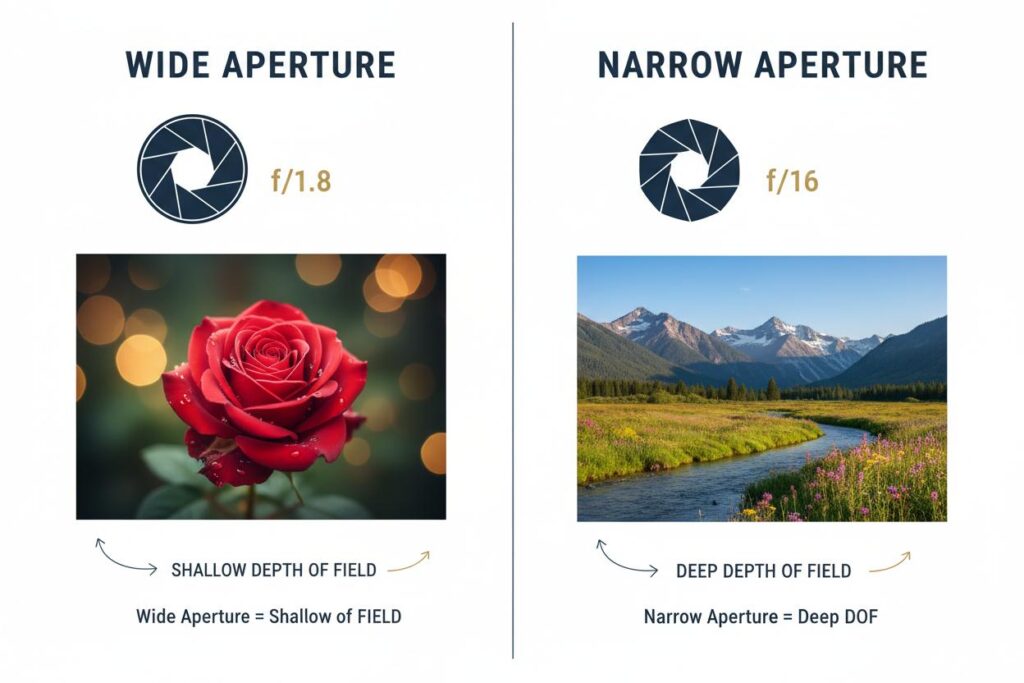 Aperture Examples - Photography Tutorials