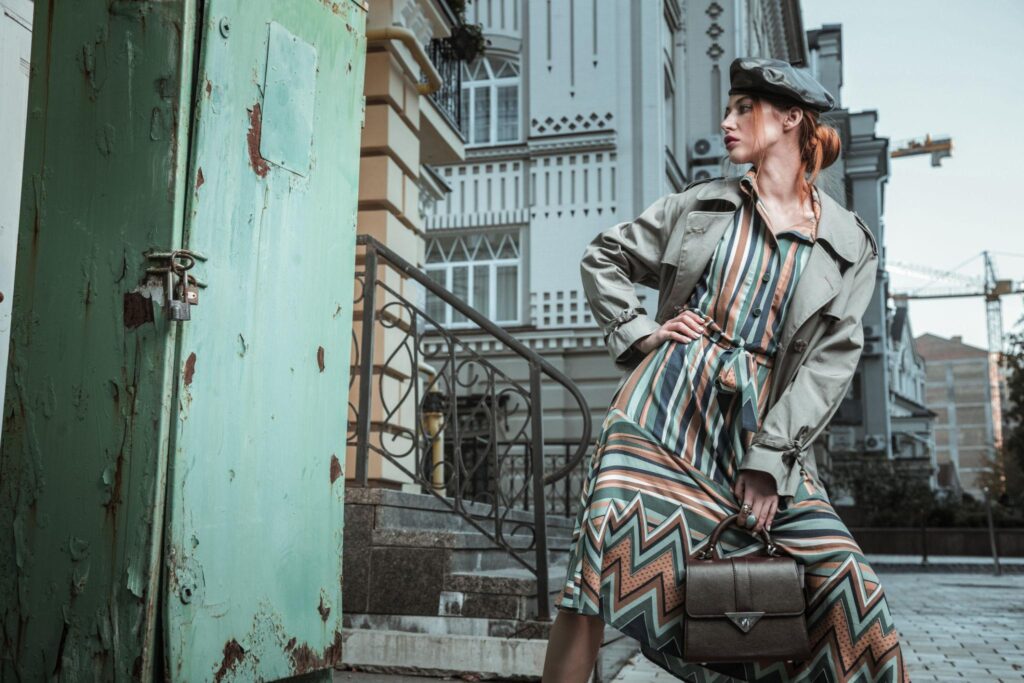 Fashion Model Posing