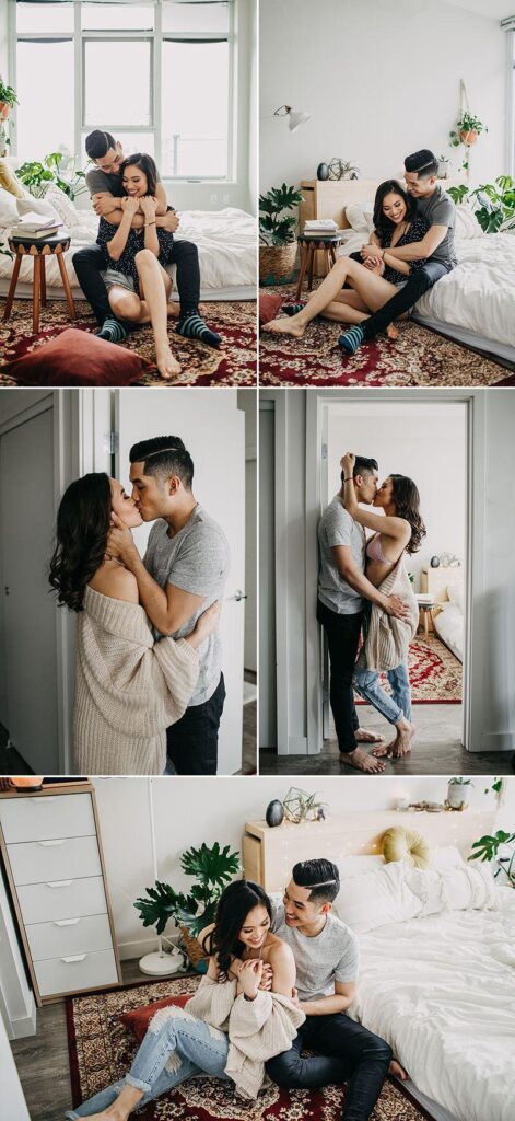 Home Couple Poses
