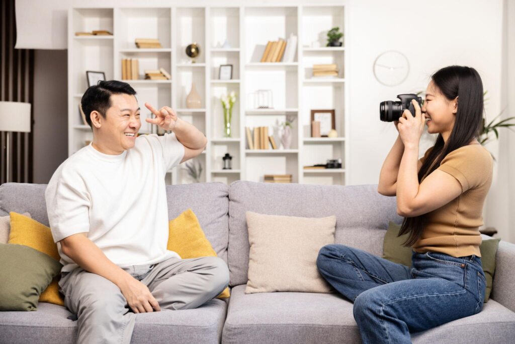 Home Couple Poses