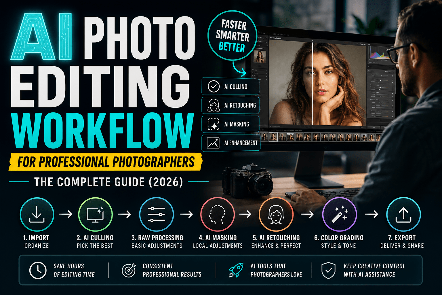Powerful AI Photo Editing Workflow for Professional Photographers (2026)