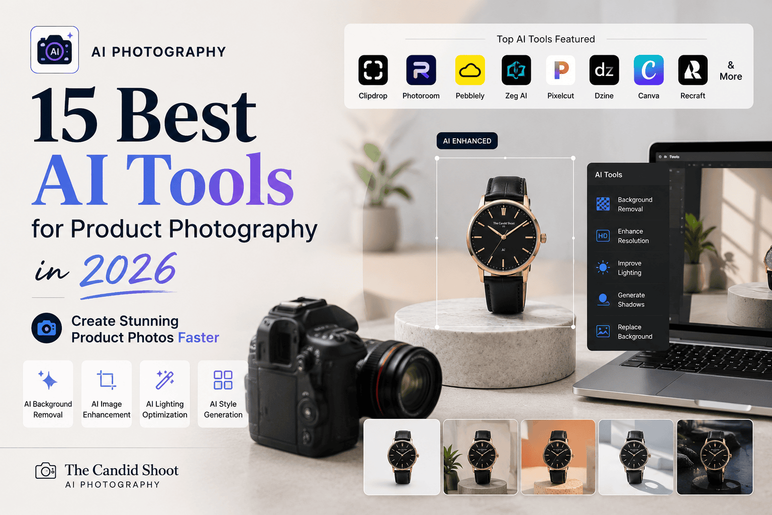 15 Best AI Tools for Product Photography in 2026: Create Stunning Product Photos Faster