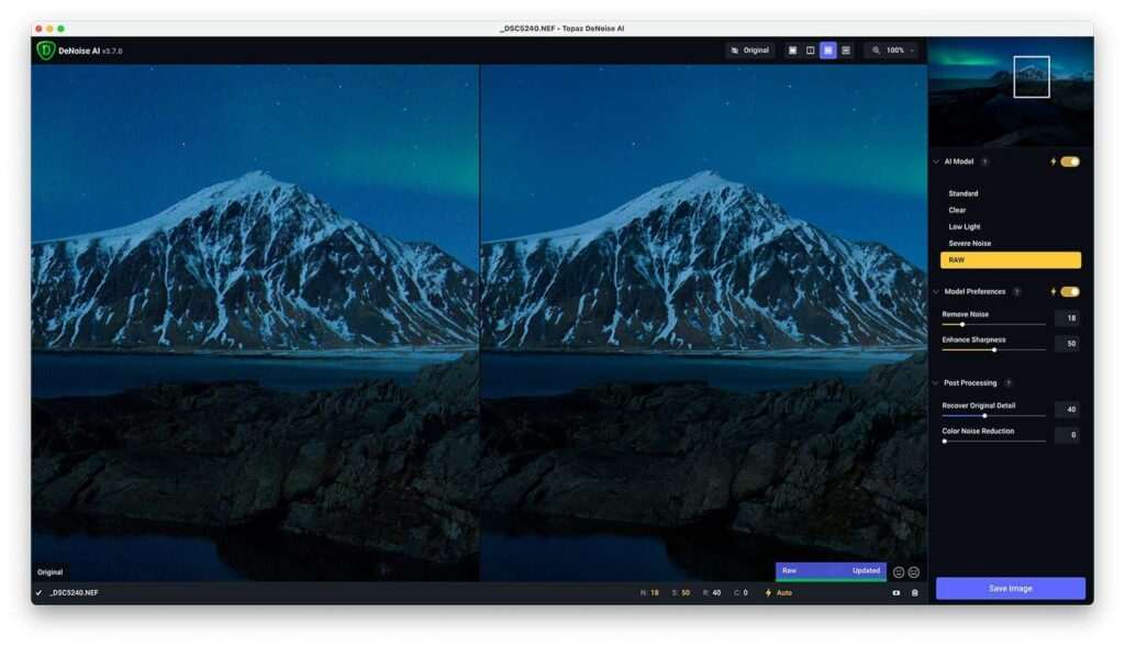 AI Noise Reduction Software for Photographers
