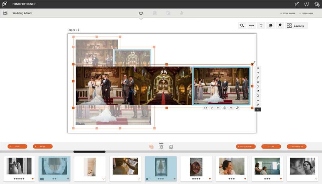best AI album design software for photographers