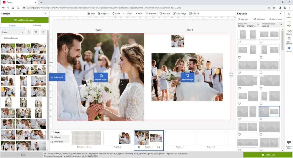 best AI album design software for photographers