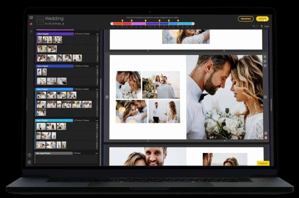 best AI album design software for photographers