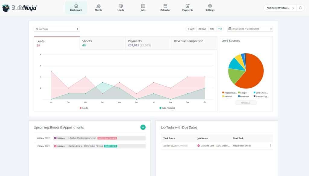 Best AI Studio Management Software for Photographers