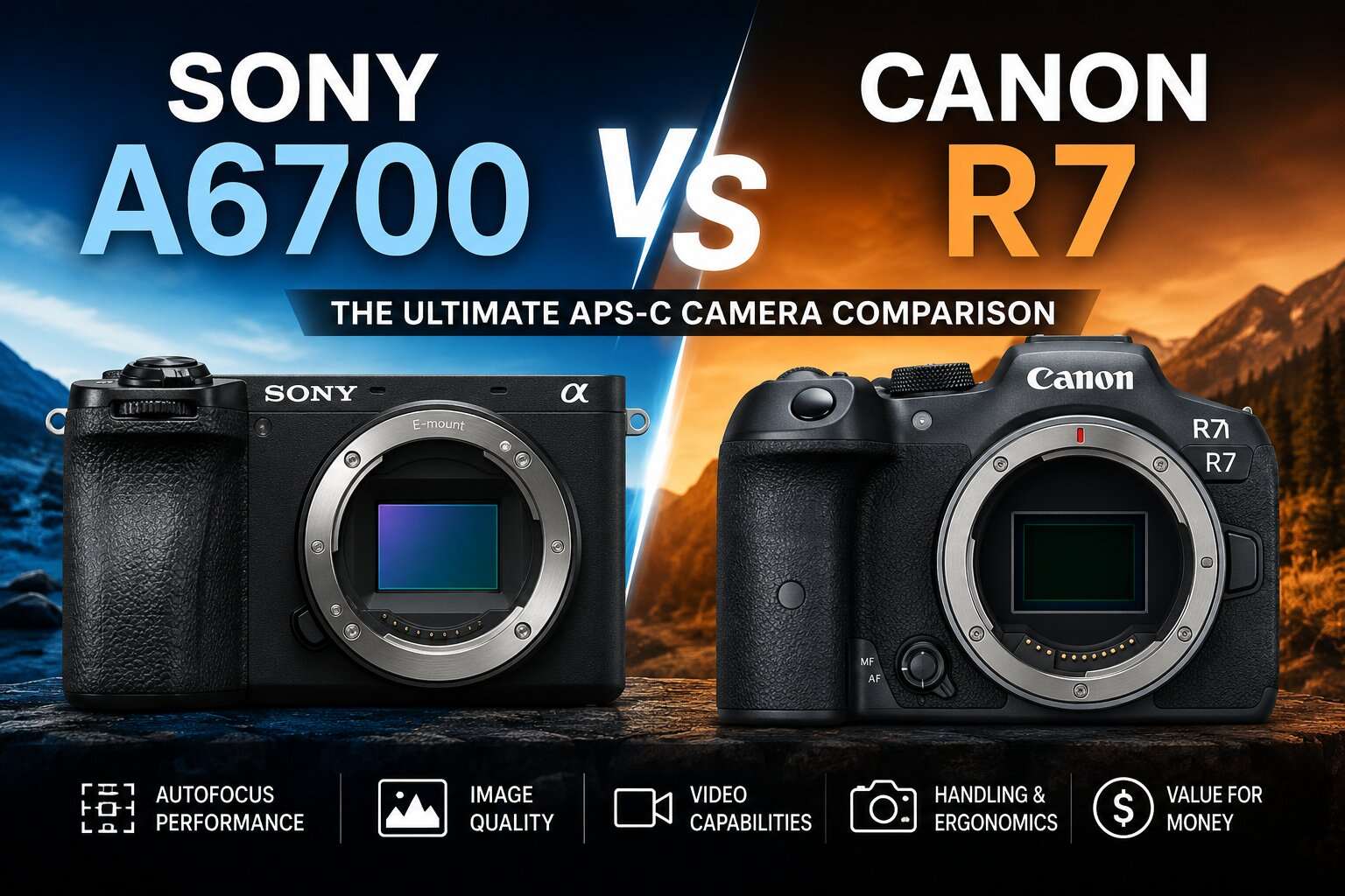 Sony A6700 vs Canon R7: Which Camera Is Better in 2026?