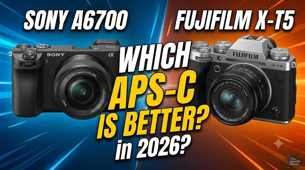Sony A6700 vs Fujifilm X-T5: Which APS-C Camera Is Better in 2026?