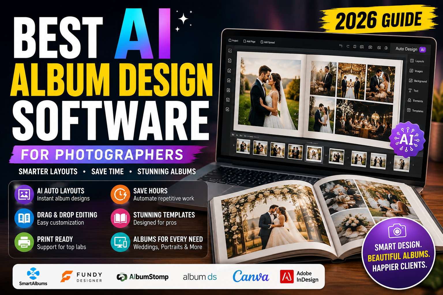Best AI Album Design Software for Photographers (2026 Guide)